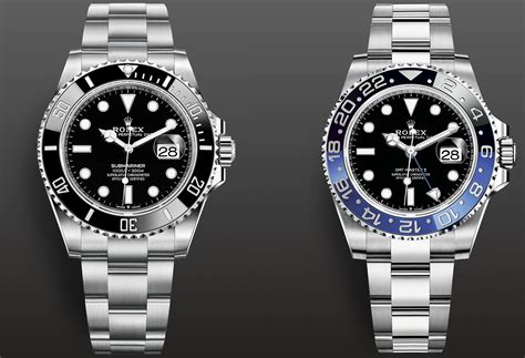 gmt rolex vs submariner|rolex submariner gmt master 2.